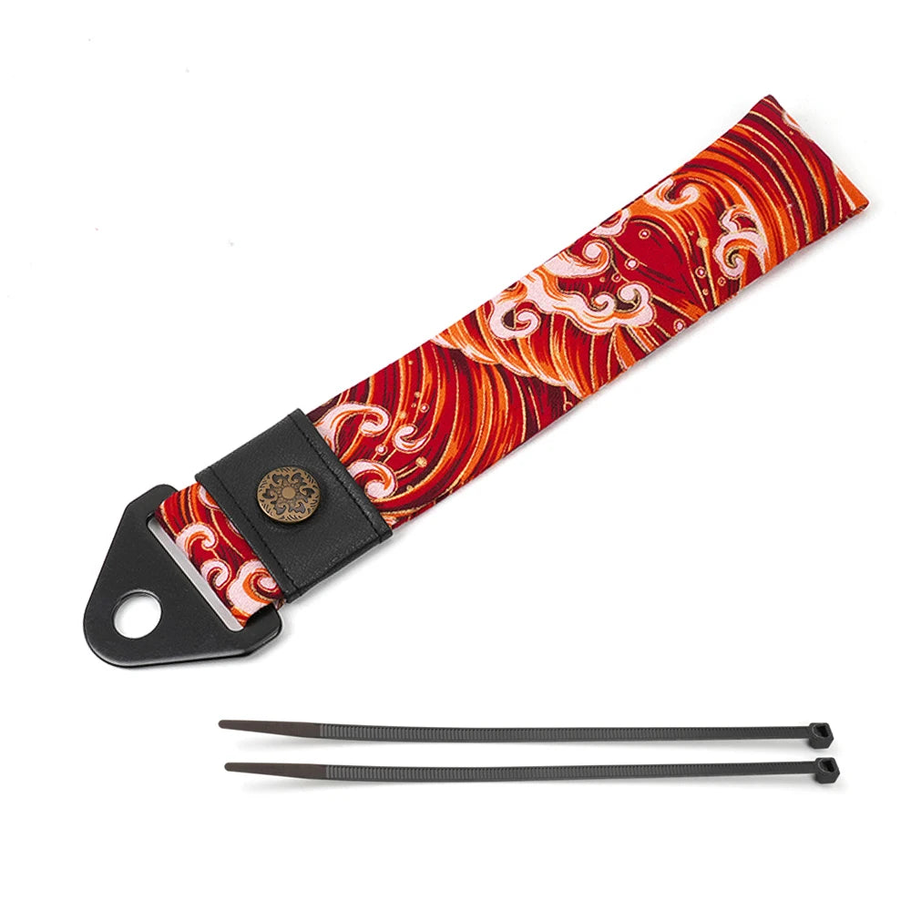 Universal JDM High-Strength Polyester Racing Tow Rope – Custom Car Tow Eye Strap Trailer BAG073
