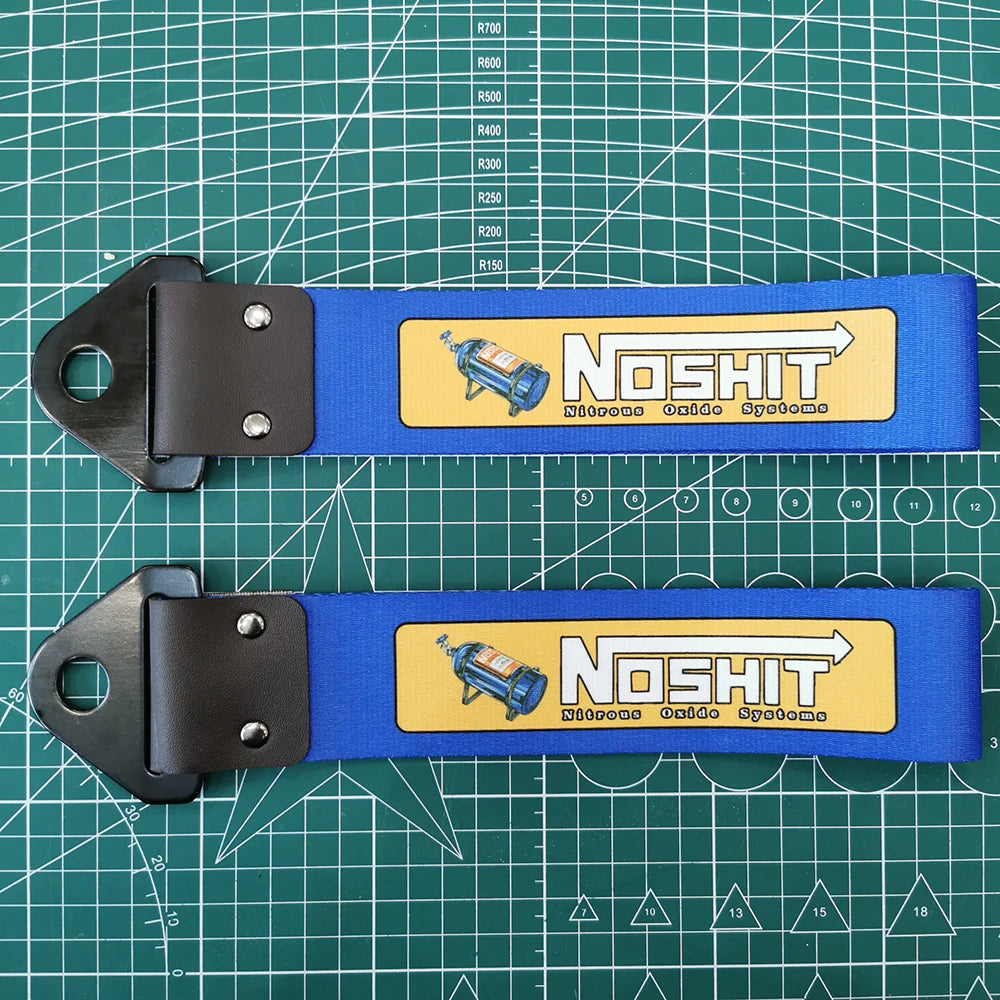 JDM Tow Strap Colorful Car Bumper Towing Belt NOS HKS Style Drift Accessory for Modified Cars and Auto Racing