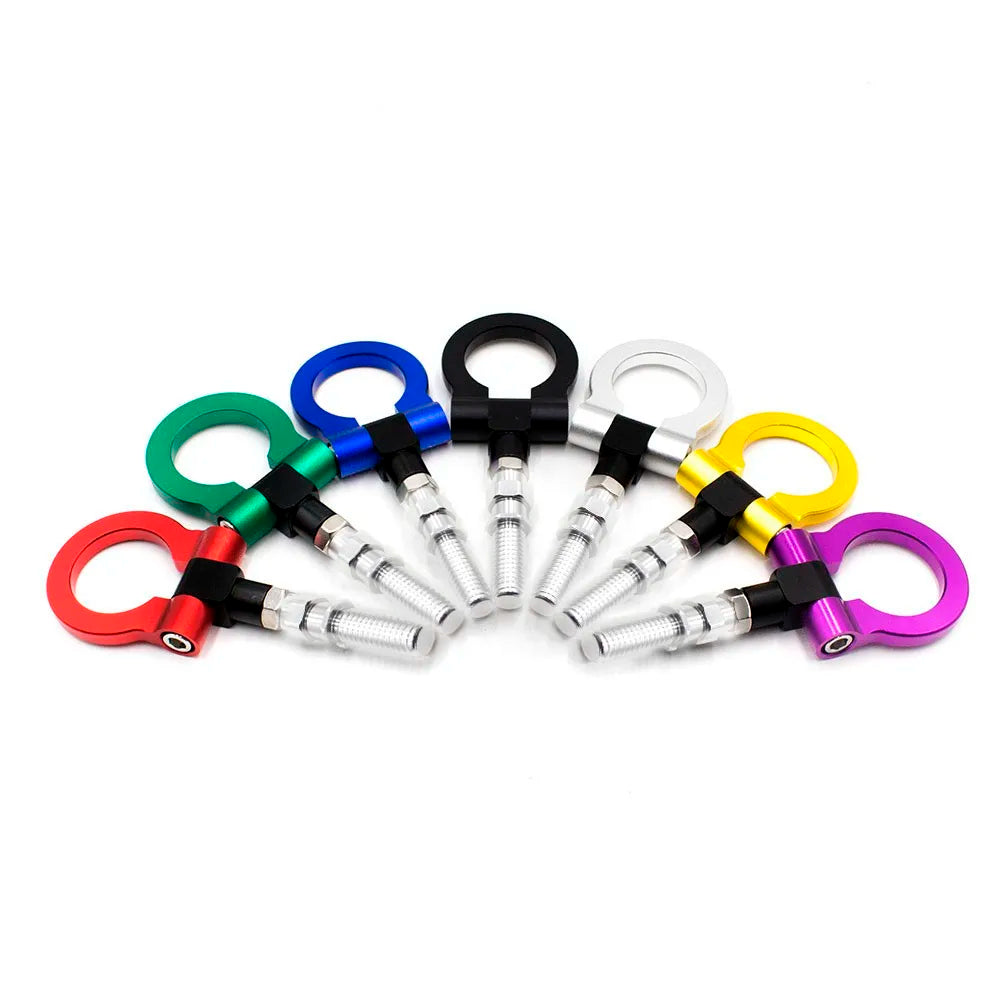 Universal Car Racing Tow Hook Set – Front & Rear Trailer Towing Bars for Honda Civic