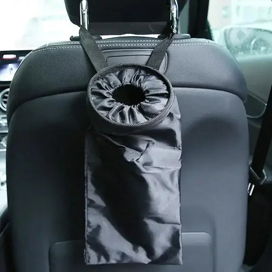 Universal Car Garbage Bag – Back Seat Headrest Trash & Litter Holder