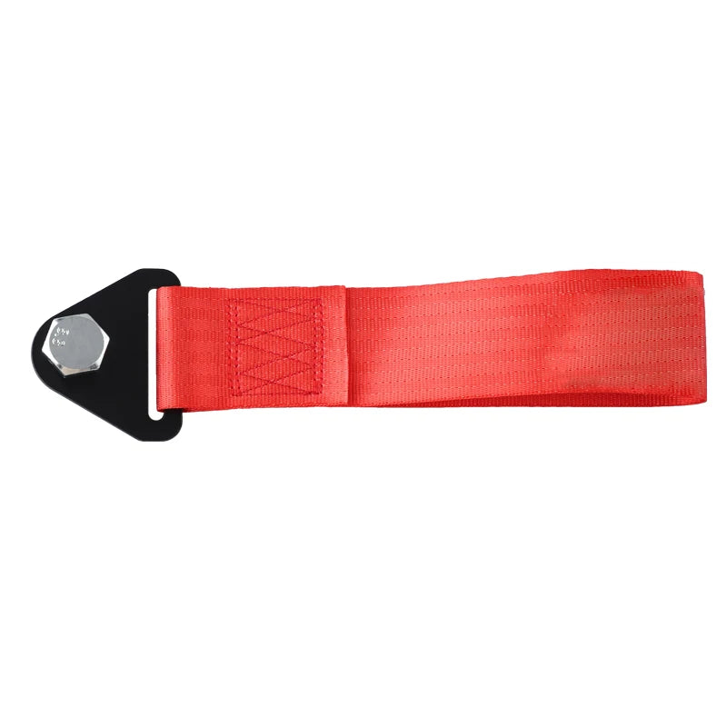 High Strength Nylon Emergency Tow Rope – Universal Racing Tow Strap with Tow Eye for Front Bumper Car Accessories and Recovery