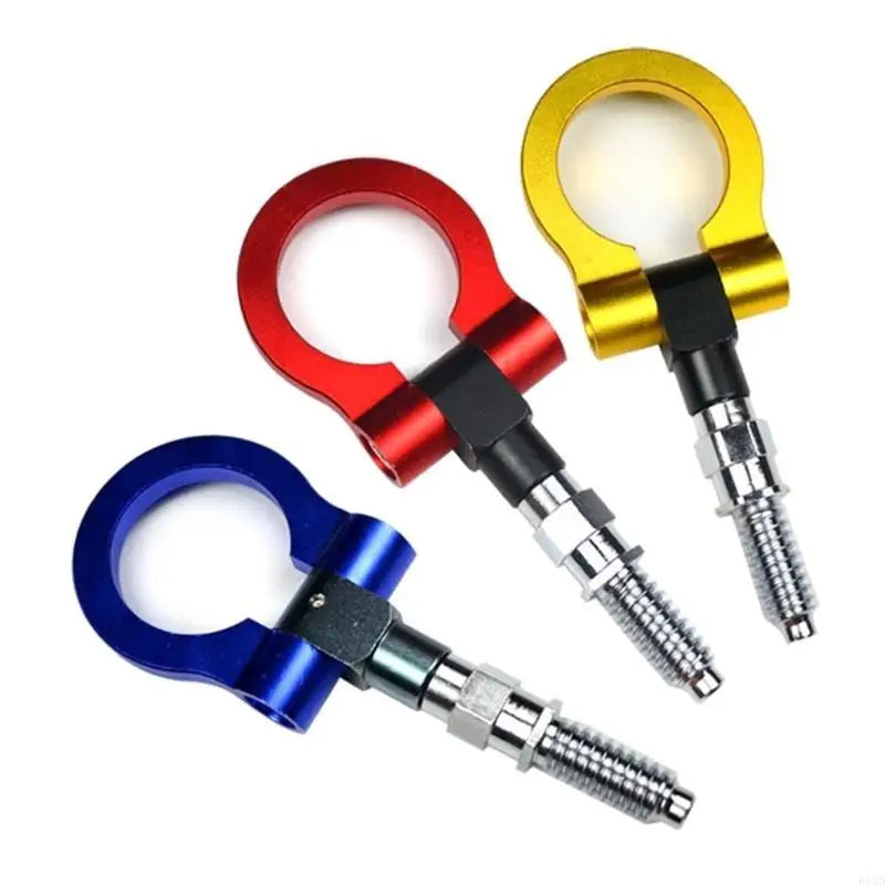 B5XD Aluminum Track Racing Tow Hook – Front & Rear Screw-On Bumper Replacement for European Cars