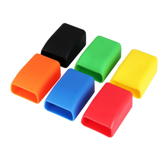 Universal Silicone Seat Belt Buckle Covers – Anti-Scratch Dust-Proof Socket Protectors for Car Interior Safety & Cleanliness