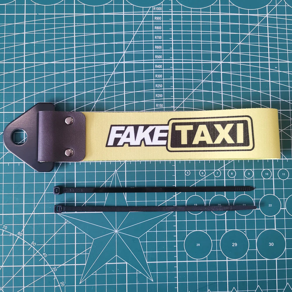 JDM Tow Strap Colorful Car Bumper Towing Belt NOS HKS Style Drift Accessory for Modified Cars and Auto Racing