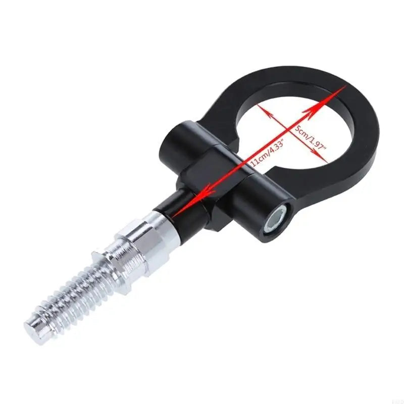 B5XD Aluminum Track Racing Tow Hook – Front & Rear Screw-On Bumper Replacement for European Cars