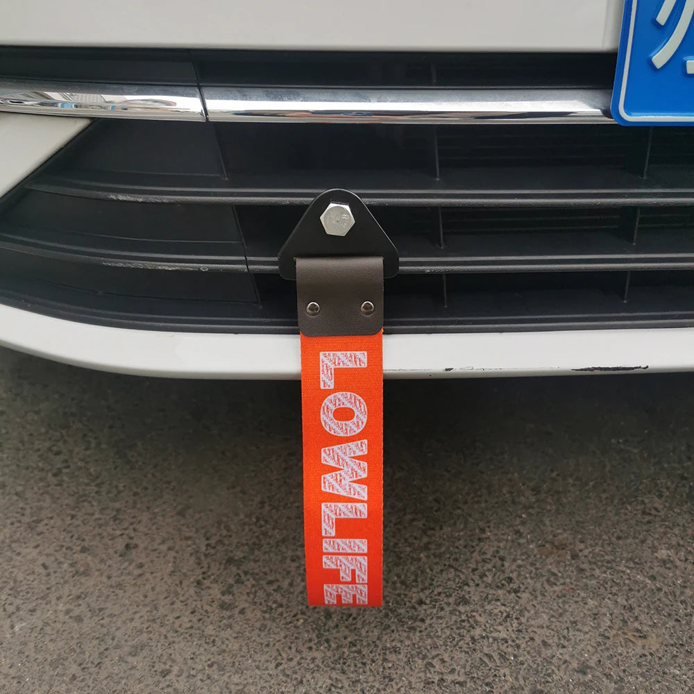 JDM Tow Strap Colorful Car Bumper Towing Belt NOS HKS Style Drift Accessory for Modified Cars and Auto Racing