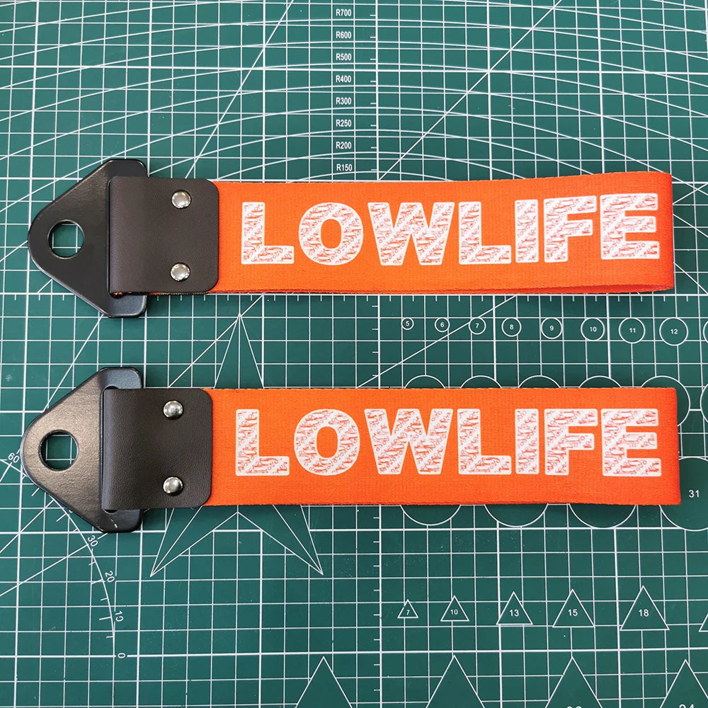 JDM Tow Strap Colorful Car Bumper Towing Belt NOS HKS Style Drift Accessory for Modified Cars and Auto Racing